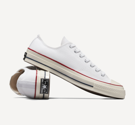 Кеды Chuck 70 OX 162065C (EU 38 USm 5.5 USw 7.5 СМ 24.5; Белый)